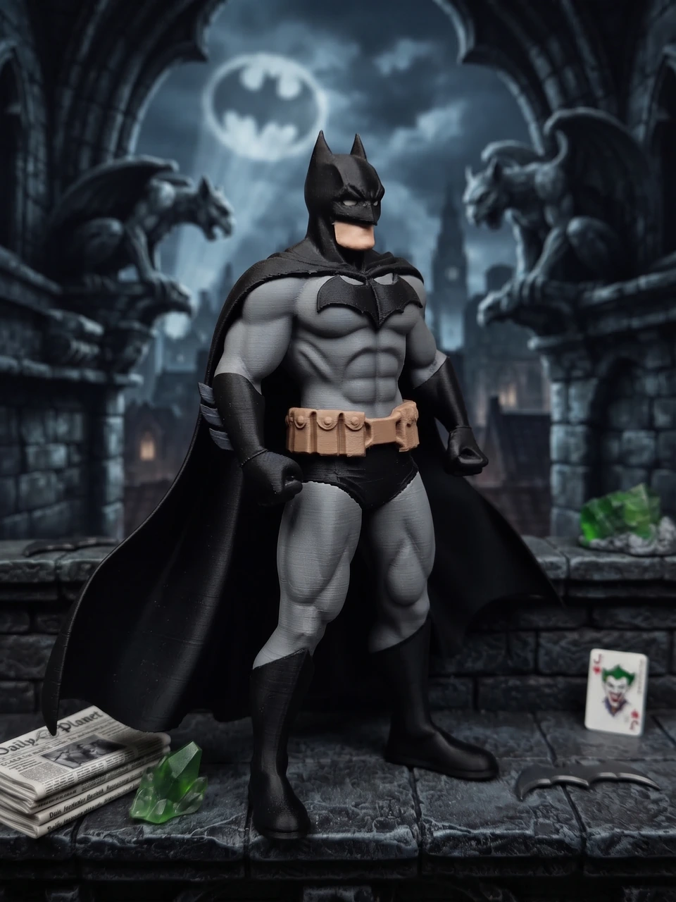 Peça de Batman em impressão 3D — imagem 1