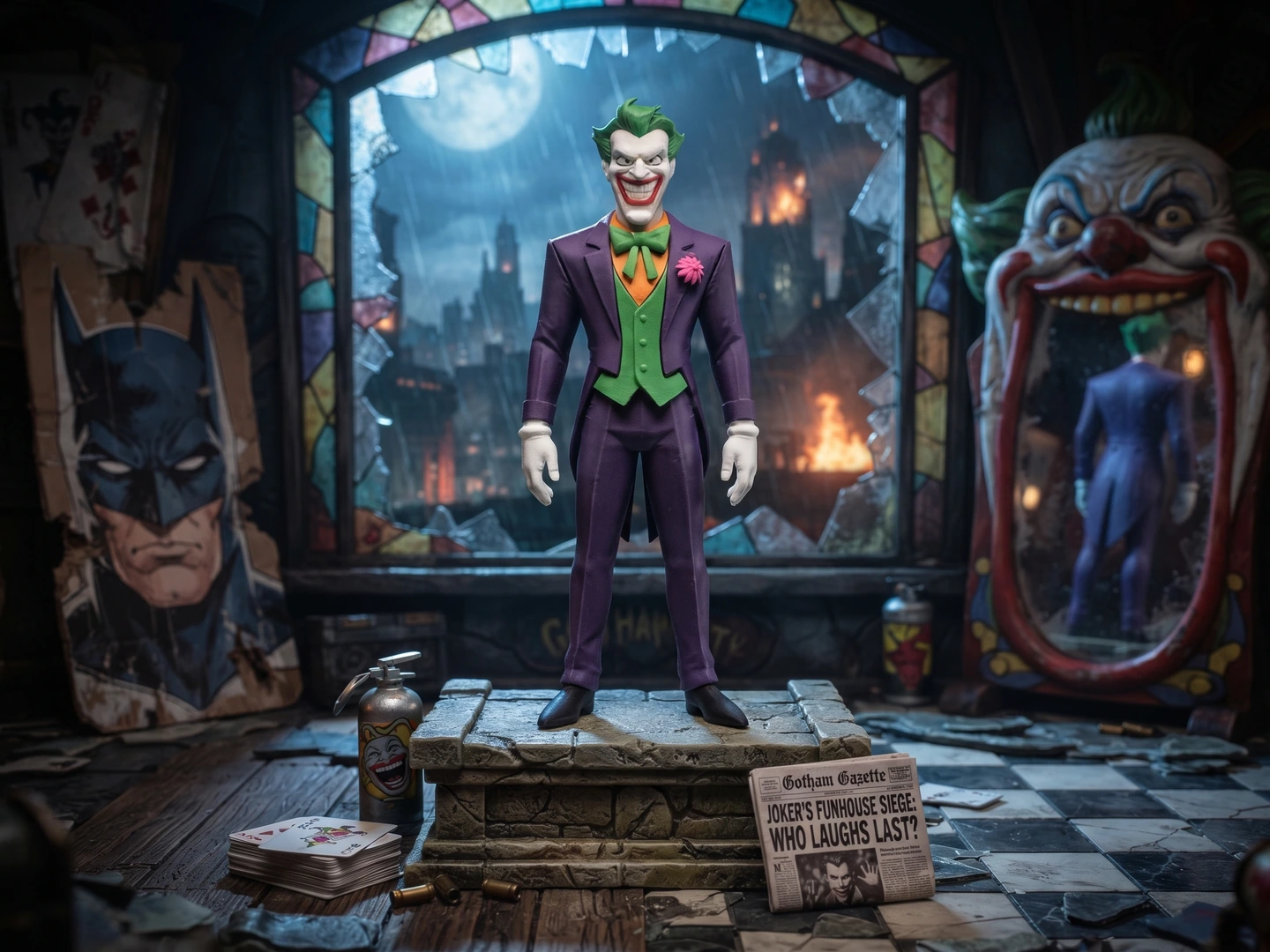 Peça de Coringa em impressão 3D — imagem 1