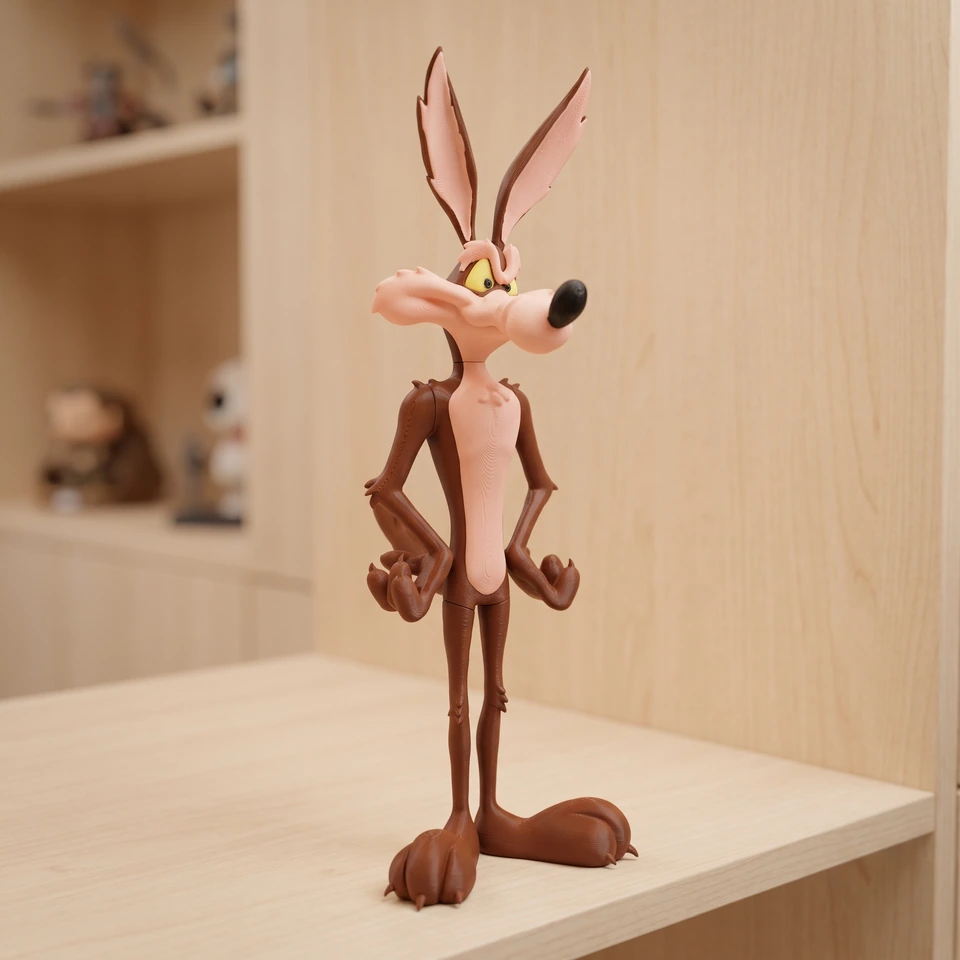 Peça de Coyote em impressão 3D — imagem 1