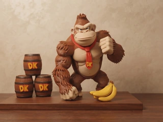 Peça de Donkey Kong em impressão 3D — imagem 2