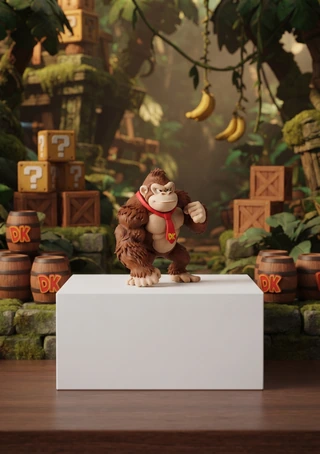 Peça de Donkey Kong em impressão 3D — imagem 3