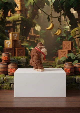 Peça de Donkey Kong em impressão 3D — imagem 4