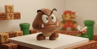 Peça de Goomba em impressão 3D — imagem 1