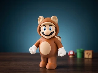 Peça de Mario Tanooki em impressão 3D — imagem 2