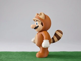 Peça de Mario Tanooki em impressão 3D — imagem 3