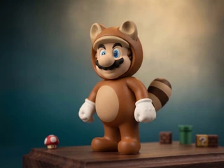 Peça de Mario Tanooki em impressão 3D — imagem 4