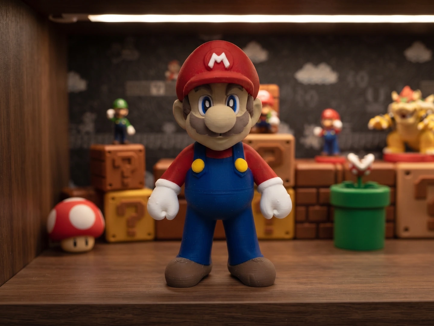 Peça de Mario em impressão 3D — imagem 1