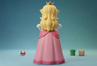 Peça de Peach em impressão 3D — imagem 3
