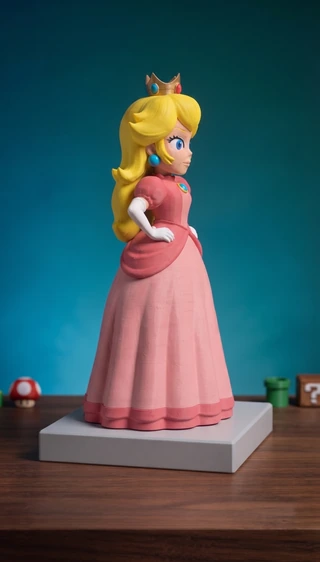 Peça de Peach em impressão 3D — imagem 4