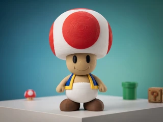 Peça de Toad em impressão 3D — imagem 1