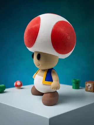 Peça de Toad em impressão 3D — imagem 3