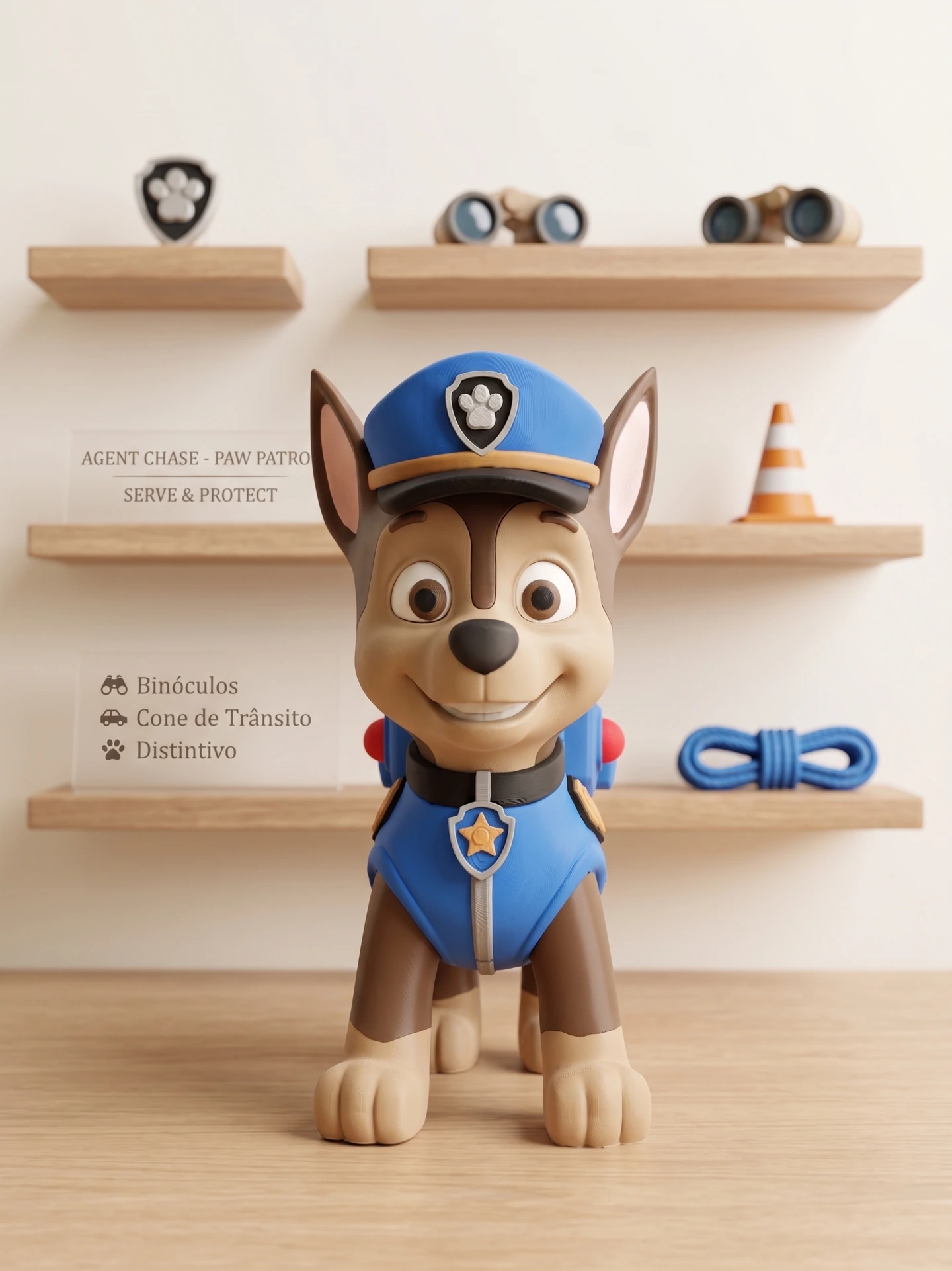 Coleção Patrulha Canina — peça de Chase