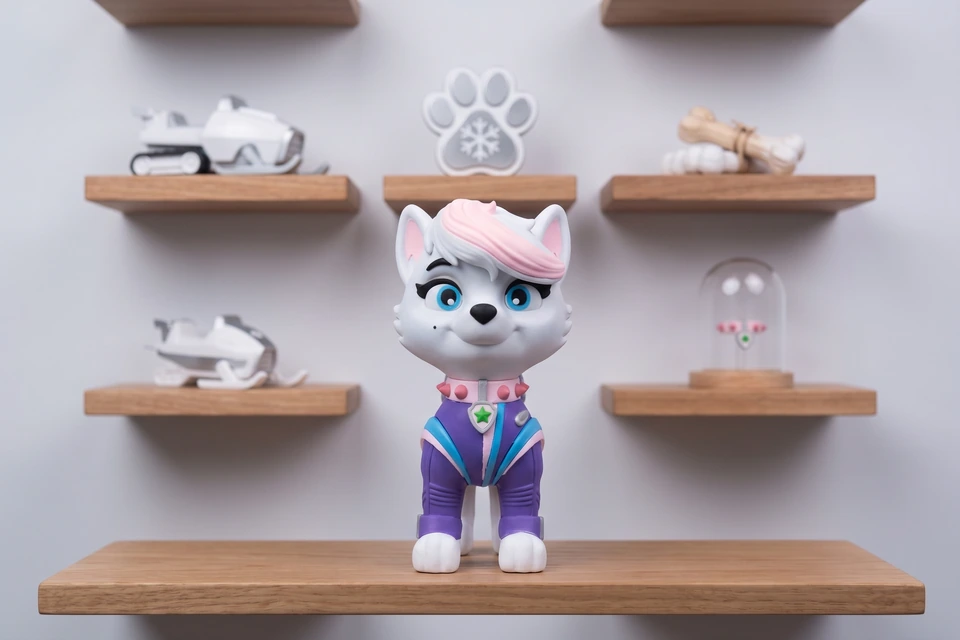 Peça de Roxi em impressão 3D — imagem 1