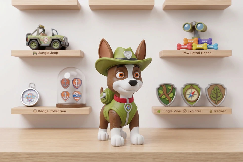 Peça de Tracker em impressão 3D — imagem 1