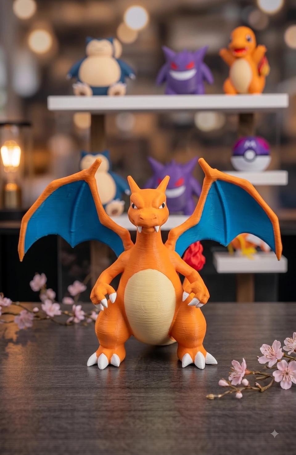 Peça de Charizard em impressão 3D — imagem 1