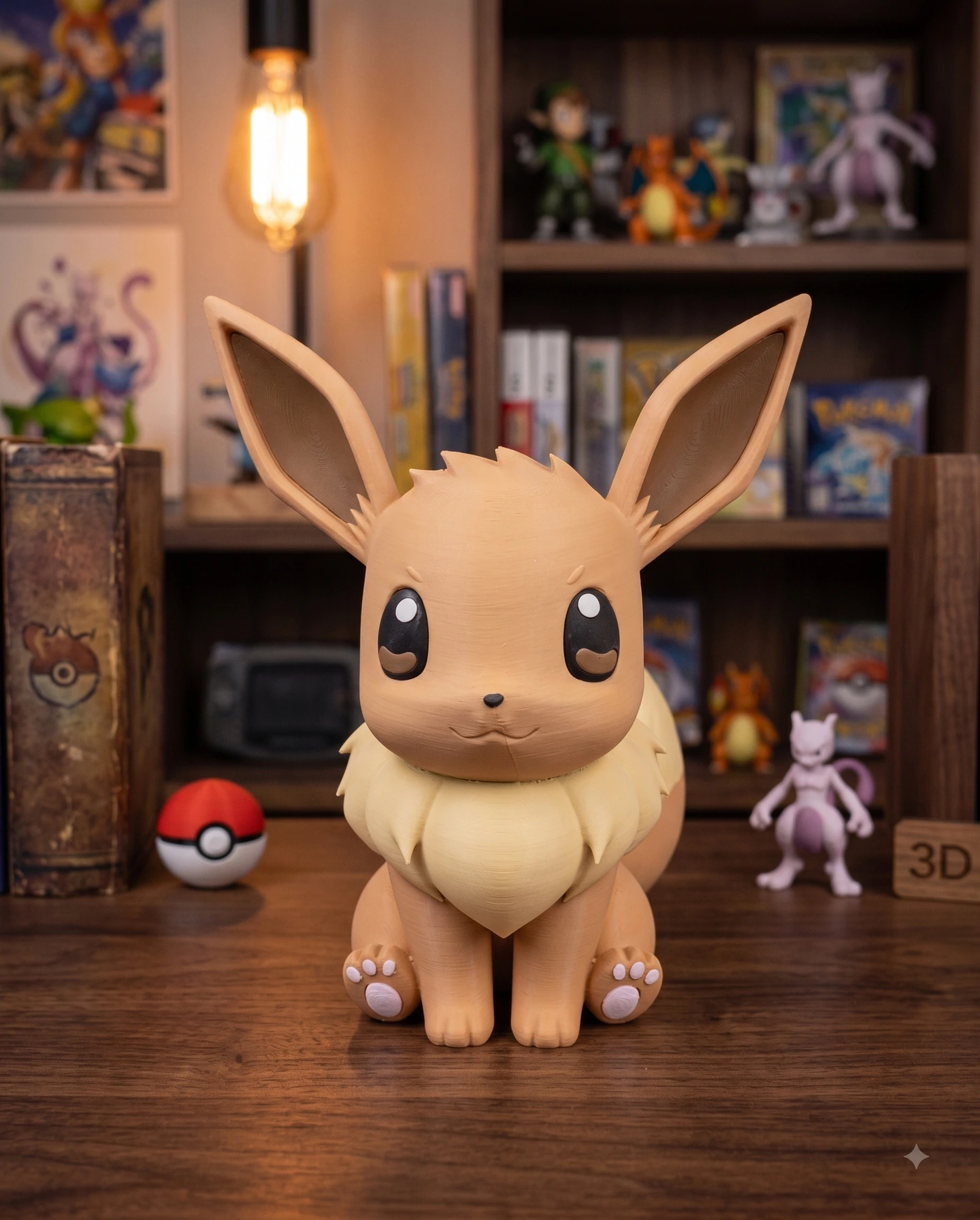 Peça de Eevee em impressão 3D — imagem 1