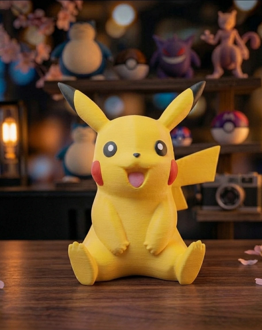 Peça de Pikachu em impressão 3D — imagem 1